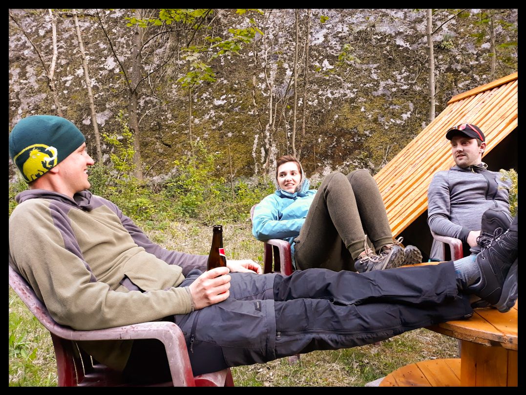 Bamping-overnachting in onze steengroeve - Afbeelding 3